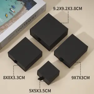 Matte Black / Matte Black; 9.2*9.2*3.8 (with Sponge) - 9.2*9.2*3.8 (with Sponge)