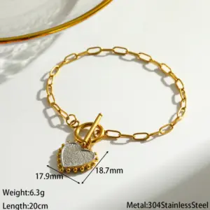 Heart-Shaped Bracelet