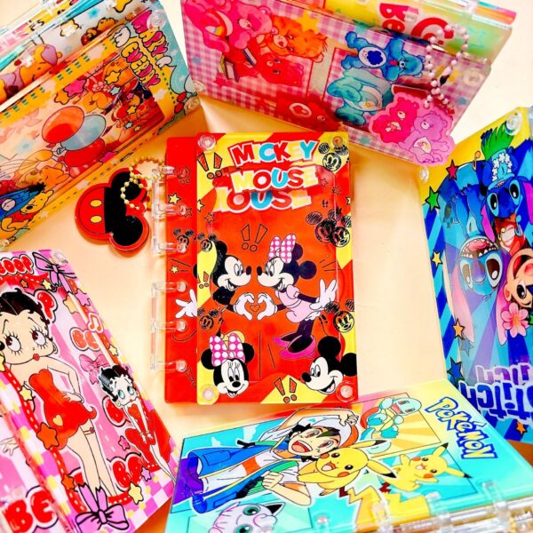 oly-a1d146e3daedf5465c1870b105bb1cfa Wholesale Shake this acrylic notebook notebook tremolo TK explosions exquisite loose-leaf diy shake A7A5 OLY Exclusive