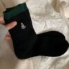 Wholesale year wool Christmas socks women's mid-calf length socks autumn and winter thickened warm Christmas gift couple stockings