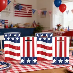 Wholesale Independence Day Party Gift Bags For Event & Party Supplies, Perfect For Festive Celebration And Venue Decoration