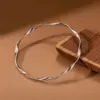 Wholesale Non-Tarnishing Titanium Steel Mobius Ring Bracelet For Women Irregular Simple Design Luxurious Style Hand Jewelry