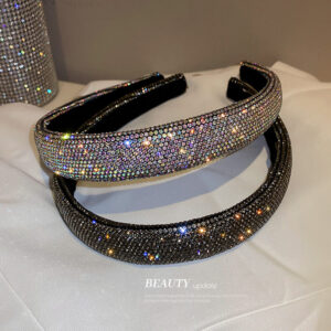 oly-a22467b336accfe7ad38682f411d2fe6 Wholesale Full Diamond Super Flash Temperament Hair Hoop Fashion All-match Color Diamond Pressure Hair Hoop Simple Personality Fashion Internet Celebrity Hair Accessories