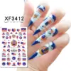 oly-a23ddc2c23b9d8bb24789e5f0d775b0d Wholesale Independence Day Series American Flag Manicure Stickers Nail Stickers 8 Set Manicure Accessories