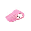 oly-a252b12f25516749df1387e9061635b8 Wholesale Summer TeddyBig Dog Pet Products Mesh Material Sun Protection Baseball Hat Cap