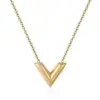 Wholesale 304 Stainless Steel V Shape PVD Coated 18K Real Gold Plated Elegant Simple Style Waterproof Non Tarnish Gold Bracelets Earrings Necklace
