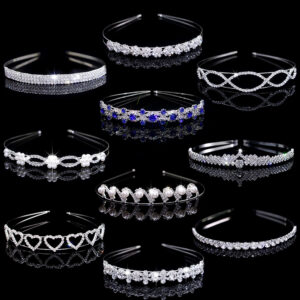 oly-a26f0450ed721363a944aea00ae72fb1 Wholesale European and American fashion multi-layer pearl hairband women's high-end claw chain exquisite rhinestone love accessories bride hair accessories