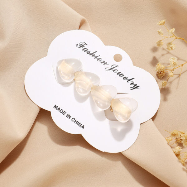 oly-a2812c31d69c047b94f9a0abcb8d80a6 Wholesale Valentine's Day Sweet Heart Hairpin Side Clip Bangs Clip High-End Hairpin Duckbill Clip Hair Accessory