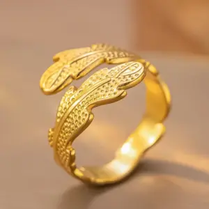 K189 Gold Ring Adjustable