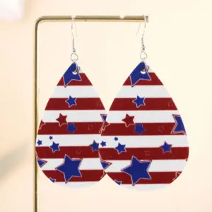 Irregular Flag Earrings【10】 / Source Factory【Same-day Shipping】
