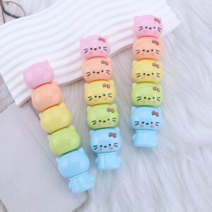 oly-a2fbbde4a8fa5ca6a541cbd91081d440 Wholesale Cat Highlighter Multi-section Modeling Stitching Children's Gift Hand Account Marker Cartoon Color Overlay Marker