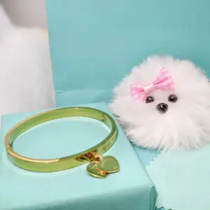 Bracelet + Pink Bow Puppy / Average Size