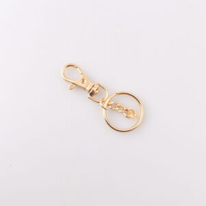 Dog buckle +4-section chain (KC Gold)