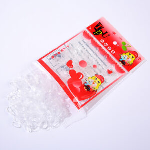 Transparent thickened small circles 200 high elasticity