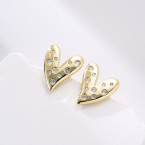 Te01253 love inlaid with zirconium