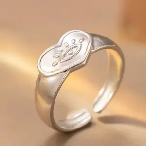 K218 Steel Color Ring Open