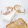 oly-a4132f6775495a8519e85899d5905ec3 Wholesale Bridal Crown Leaf Headband Baroque Bridesmaid Hair Accessories Birthday Party Gift