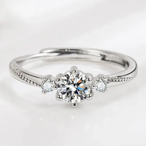 oly-a41d47f6381186fd81bd33117c8f6724 Wholesale Elegant And Cute Love At First Sight Fashion Couple Ring Men's And Women's Simple Personality Open Ring Adjustable Ring Ring