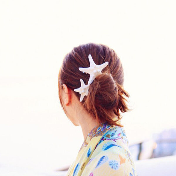 oly-a44dd37ca19f6d27f66cfabf79444848 Wholesale resin starfish hairpin duck bill clip Korean hair accessories headdress wholesale female manufacturers