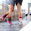 Wholesale valentine's day socks love contrast color tube socks Valentine's Day lovers cotton socks manufacturers