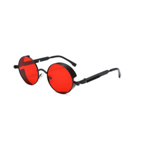 Black frame red film
