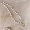 Wholesale Sweet Summer Vacation Style Stainless Steel Starfish Necklace Bracelet Set Unisex Sea Shell Chain Jewelry Accessories