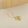 Wholesale Hot-Selling Retro Fashion Dinosaur Design Pendant Collarbone Chain Copper Necklace Halloween Matching