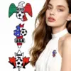 oly-a46288e406ff11c248fc488e99283722 Wholesale Mexican Flag Cartoon Pinback Badge In Alloy With Stamping Craft, Multicolor Pin