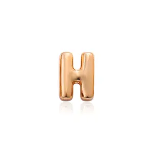 Rose Gold Letter H