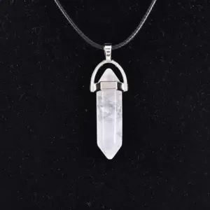 Natural White Crystal (Get Leather Rope 0 for Free