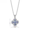 Wholesale Zinc Alloy Plated Four-Leaf Clover Necklace