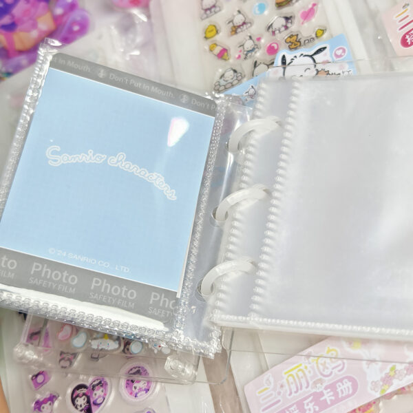 oly-a4956134f98144de516ae9a96d357d34 Wholesale 3inch Small Card Album Polaroid Photo Album Shaker Handmade diy Creative Acrylic Loose-leaf