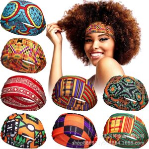 oly-a4dd728bf40aa545d9af6405f01b8378 Wholesale Headband Elastic Bohemian Print Headband Yoga Sport Headband Elastic Kink Headband Women Hair Accessories