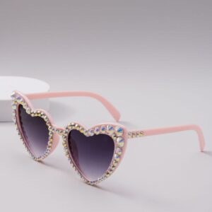 Pink double gray full diamond