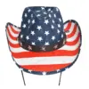 Wholesale American Cowboy Jazz Hat Sailor Dance Flag Retro Asymmetric Edge Summer Denim Material Unisex Fisherman Hat
