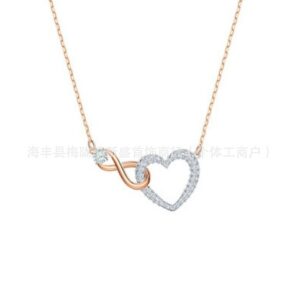 Eternal love necklace rose gold