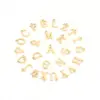 Wholesale Universal Electroplated 18K Real Gold Personalized Fashion Initial Heart Magnet Clasp Women's 201 Stainless Steel Chain Bracelet