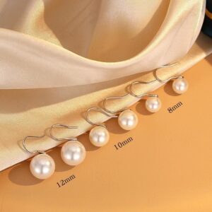 0048-2 silver [10MM white selected pearls flawless super texture]]
