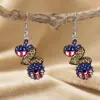 Wholesale Retro Heart Shape Drop Earrings For Women With Multicolor Acrylic And 304 Stainless Steel Ear Pins