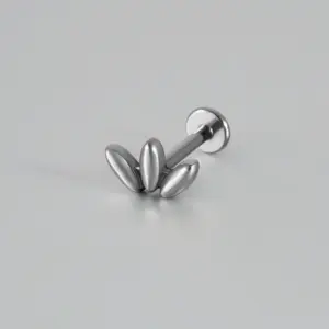 3 Horse Eyes-Steel Color / Rod Thickness * Rod Length 1.2x8mm