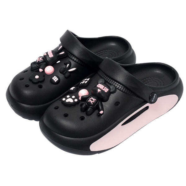 oly-a560214cfd096a43daf9124d678f8fcf Wholesale Croc Shoes Women's Summer Outerwear Soft-Soled Baotou Sandals Women's Non-Slip Fashion Thick-Soled Shoes