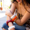 oly-a56d57e81000855911fb925b183e6a1e Wholesale Exaggerated Ig Style Translucent Color Wide Bracelet Bracelet Personality Design Sense Fadeless Bracelet for Women