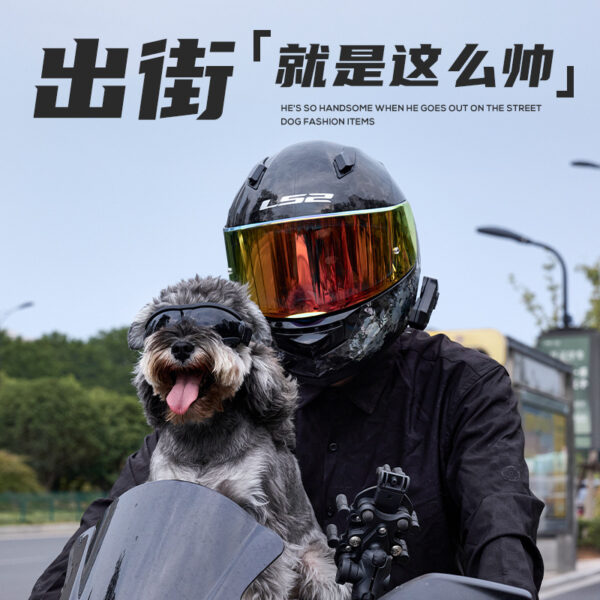 Wholesale pet cool glasses UV-resistant adjustable goggles dog sunglasses sunglasses