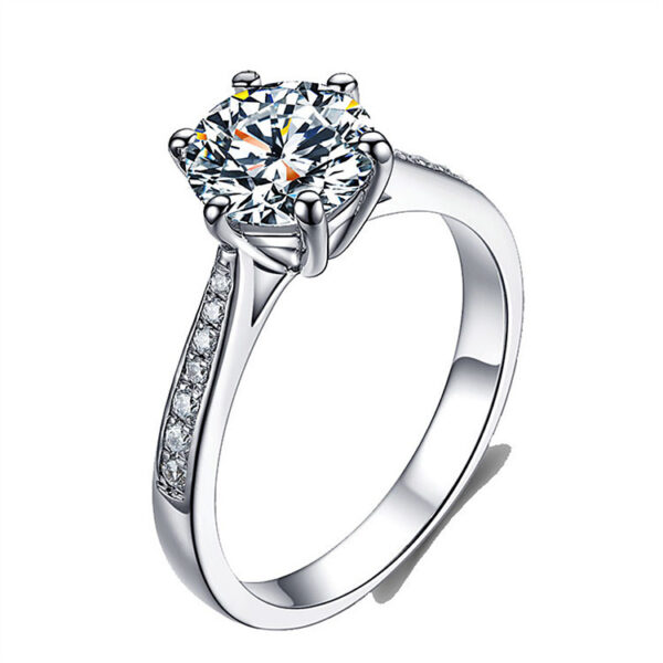 Wholesale  sterling silver couple ring a pair of high-looking men and women closed ring Valentine's Day gift