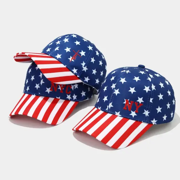 Wholesale Unisex Casual Baseball Cap With Curved Eaves Featuring Embroidery And Stripe Pattern, Perfect For Spring