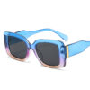 oly-a5d3c0c912ed50ca4fd44abcf80439c1 Wholesale Box Retro Sunglasses Women's Ins Personalized Gradient High-grade Sense Sunglasses Large Frame Fashionable Street Beat Glasses