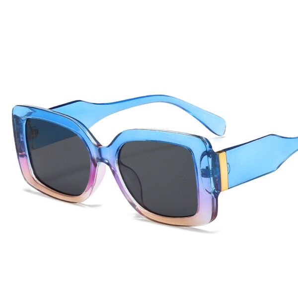 oly-a5d3c0c912ed50ca4fd44abcf80439c1 Wholesale Box Retro Sunglasses Women's Ins Personalized Gradient High-grade Sense Sunglasses Large Frame Fashionable Street Beat Glasses