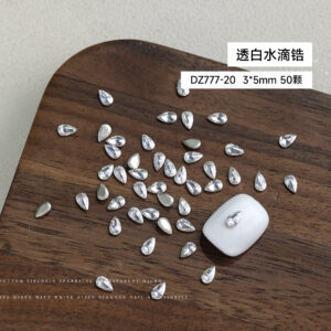 Transparent water droplets 3*5mm (dz777-20)