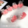 oly-a608a0bb49675143d2323452b49703bf Wholesale Is the feeling of heart ~ pink love super sweet small grab clip girl heart bangs clip cute sweet Tanabata