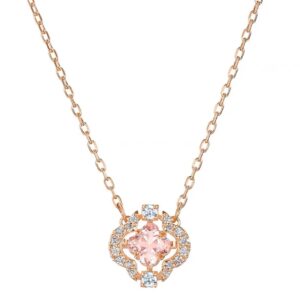 Smart four-leaf clover necklace